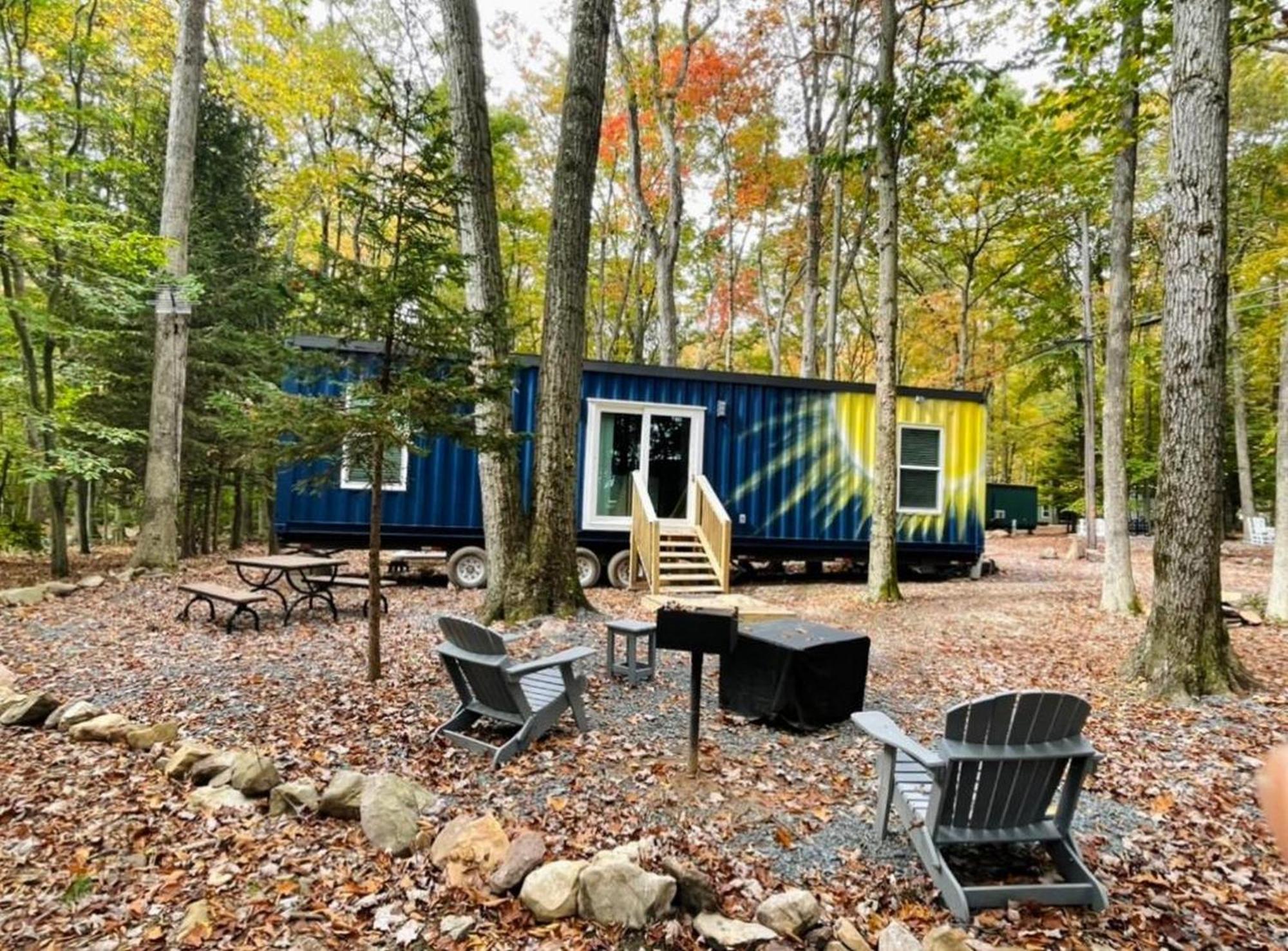 Camptel Poconos Lodging Albrightsville Exterior foto