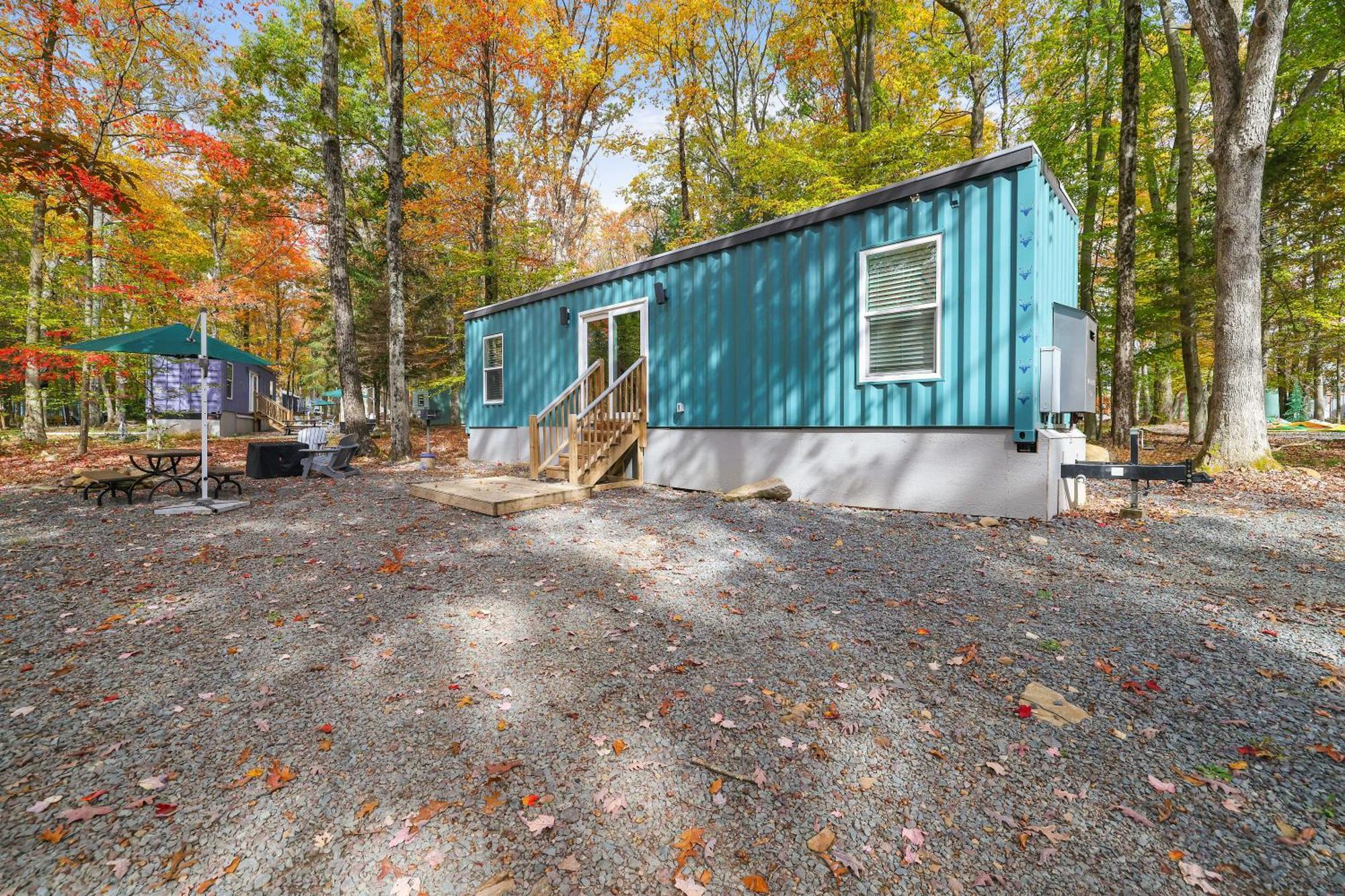 Camptel Poconos Lodging Albrightsville Exterior foto