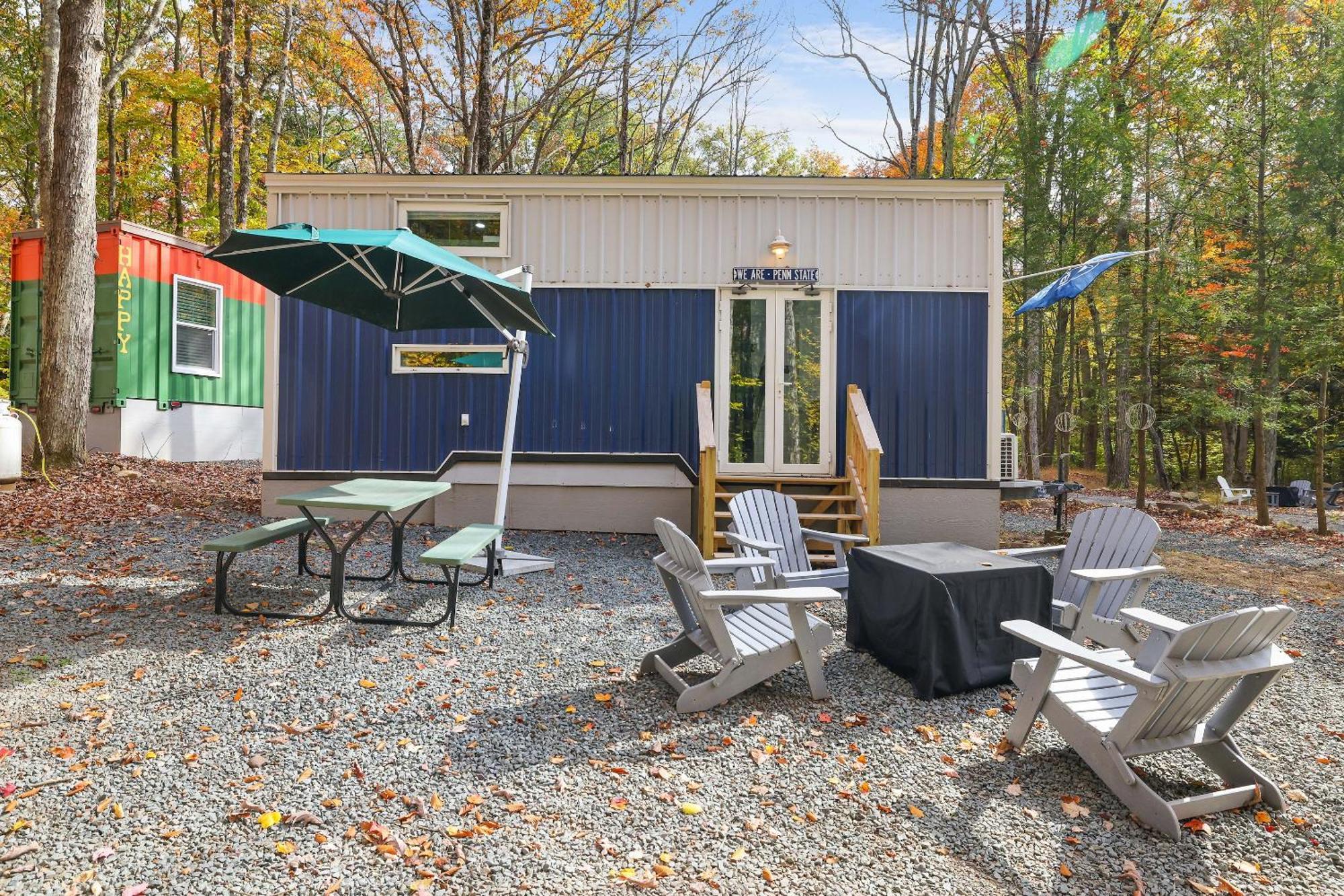 Camptel Poconos Lodging Albrightsville Exterior foto